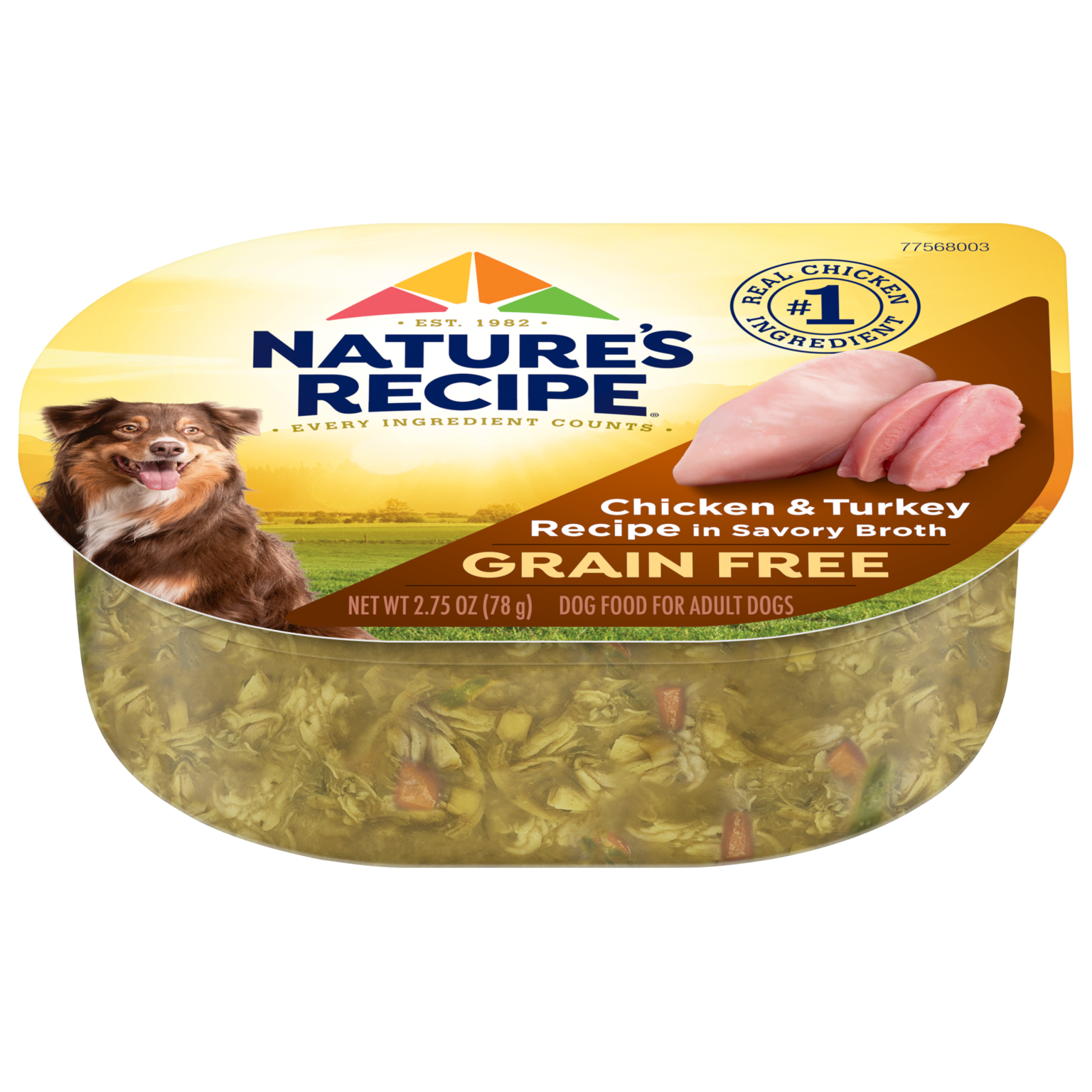 Nature's Recipe Grain Free Variety Pack Wet Dog Food: 3 Flavors