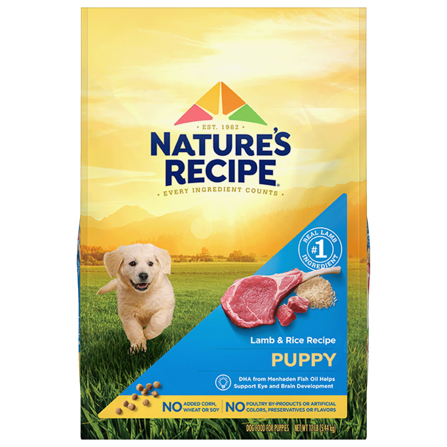 Nature's Recipe Puppy Lamb & Rice Recipe Dry Dog Food