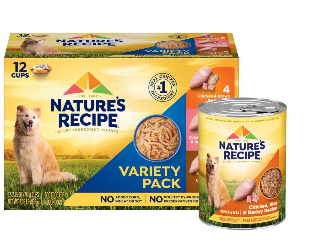 Natural recipe dog food best sale